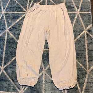Aerie Cream Nomad Pant